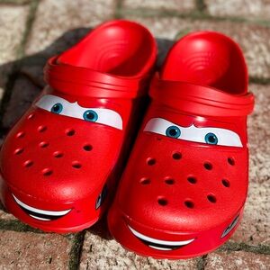 Brand New!! CROCS Kids Lightening McQueen